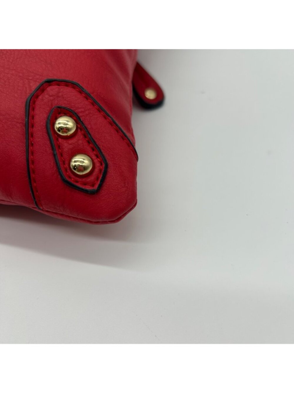 Scarleton Red Leather Large Shoulder Bag - Picture 6 of 10